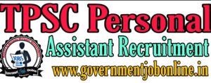 Tripura PSC Personal Assistant Online Form 2020 1 Tripura PSC Personal Assistant (Group C) Online Form 2020