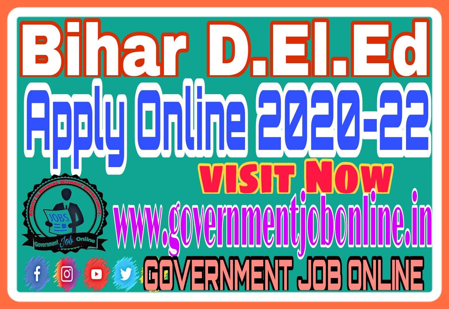 Bihar D.El.Ed Apply Online 2020-22