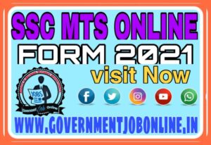 SSC MTS 2022 Online Form