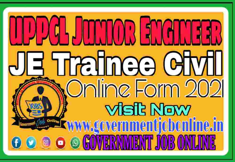 UPPCL Junior Engineer JE 2022 Online Form