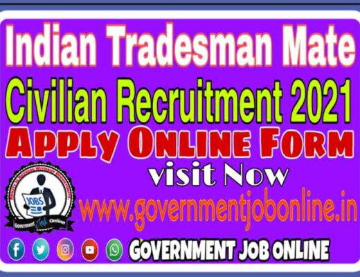 Indian Navy Tradesman Online Form 2021