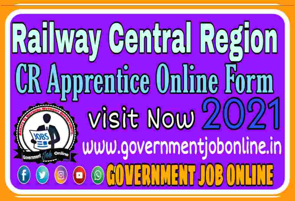 Railway CR Apprentice 2022 Online Form