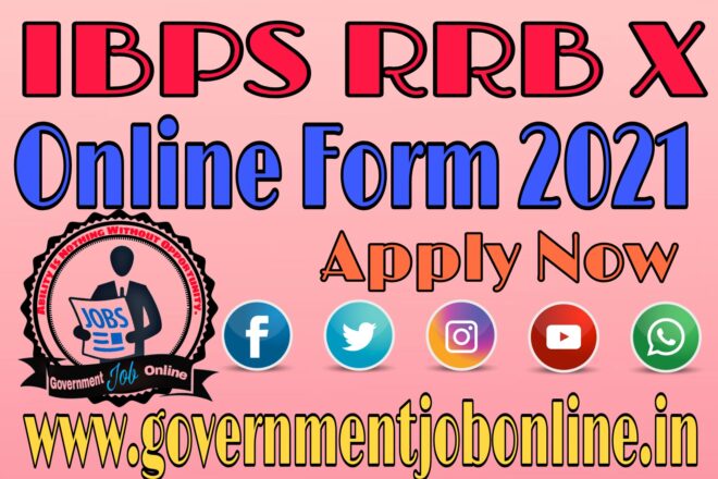 RRB X Online Form 2021 Apply Now Fast