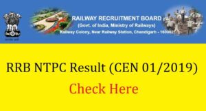 Railway RRB NTPC Level 6 Result with Cutoff 2022