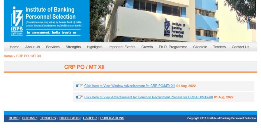 IBPS PO 13th PO/MT Online Form 2023