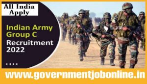 Army Group C Recruitment 2022 Online Form, AOC Material Assistant Online Form 2022