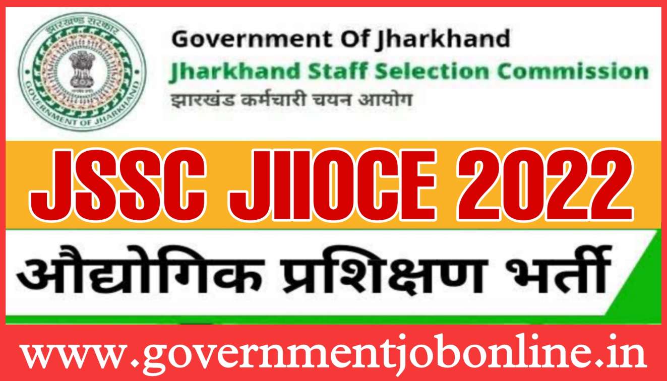 JSSC JIIOCE 2023 Industrial Instructing Officers Online Form